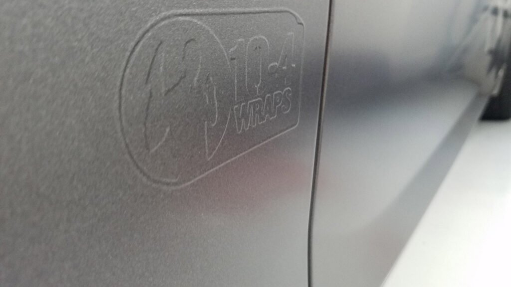 Hidden 3D Logo on Satin Dark Gray BMW 750LI