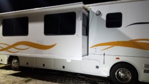 Read more about the article RV Stripes, graphics installation and signs