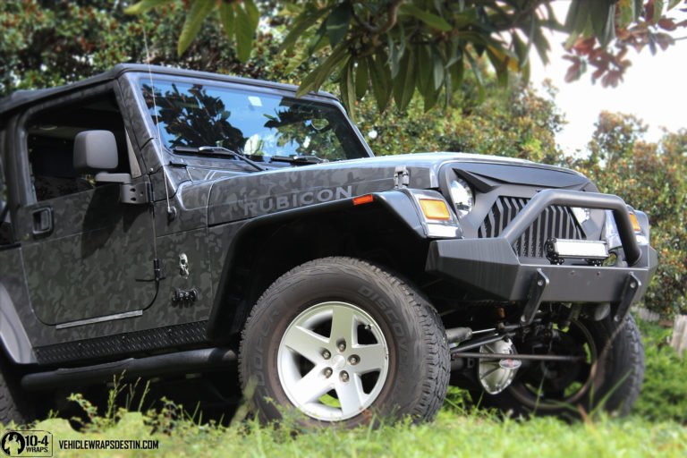 Read more about the article Jeep Rubicon Camo Wraps | Custom Jeep Destin FL