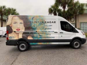 Read more about the article Clint Eagar Van wrap