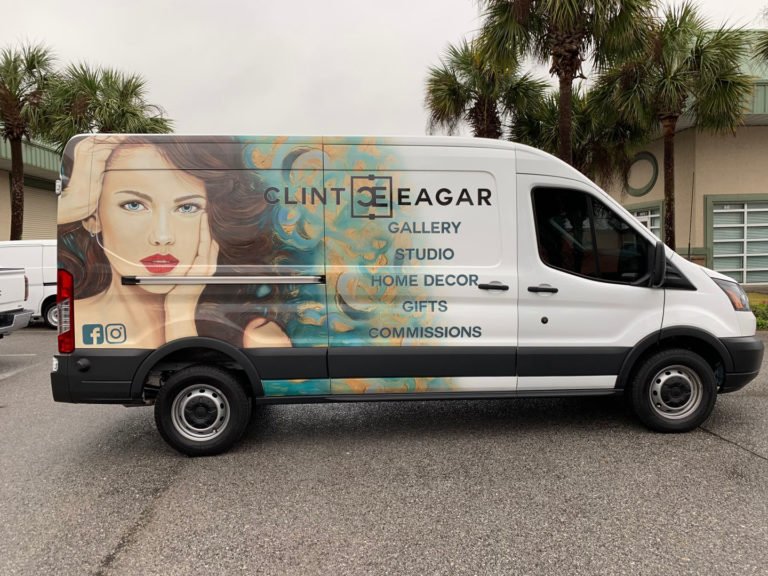 Read more about the article Clint Eagar Van wrap