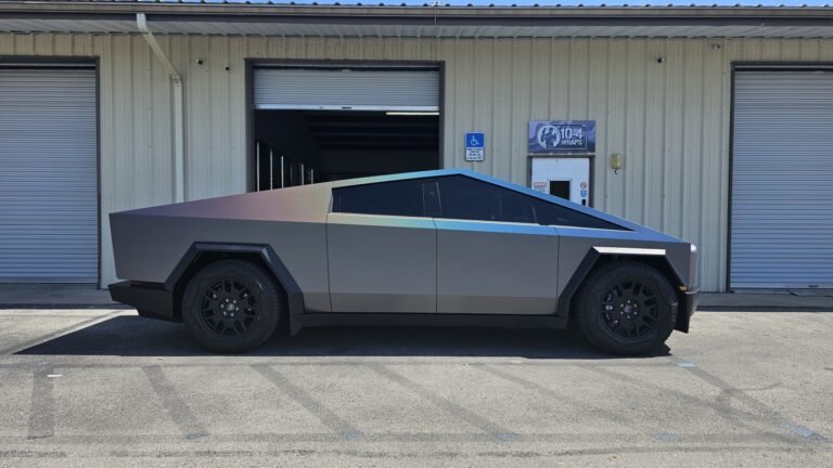 Read more about the article Tesla Cybertruck Wrap | Color Change Destin FL